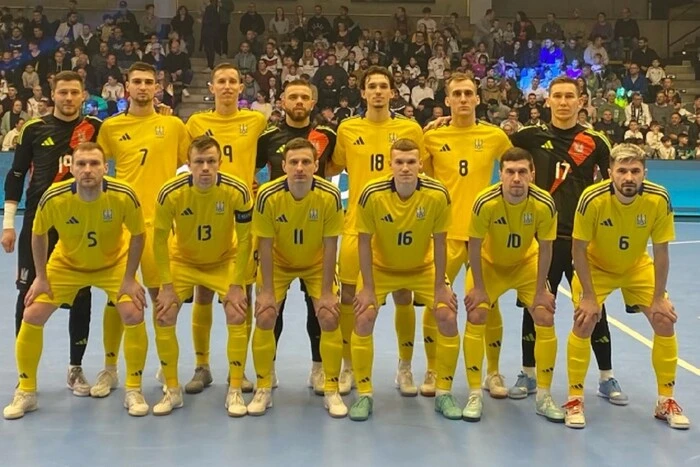Известен состав сборной Украины на матчи отбора Евро-2026 по футзалу