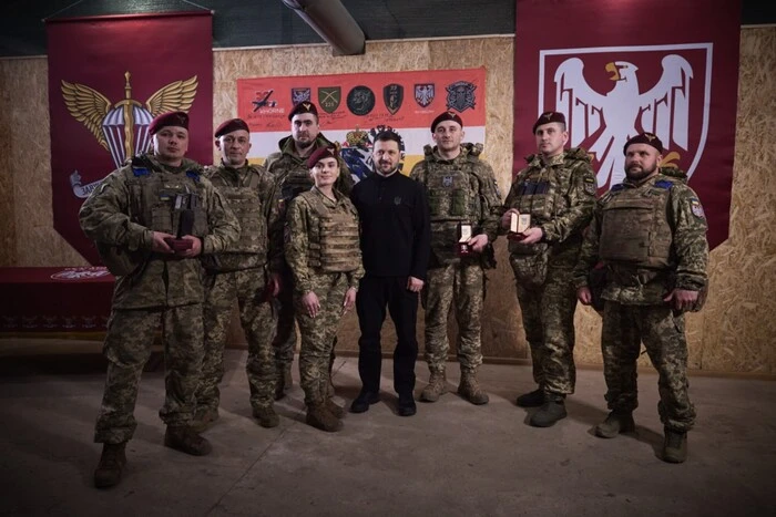 Zeleński nagrodził obrońców, którzy walczą w Kursku (zdjęcie)