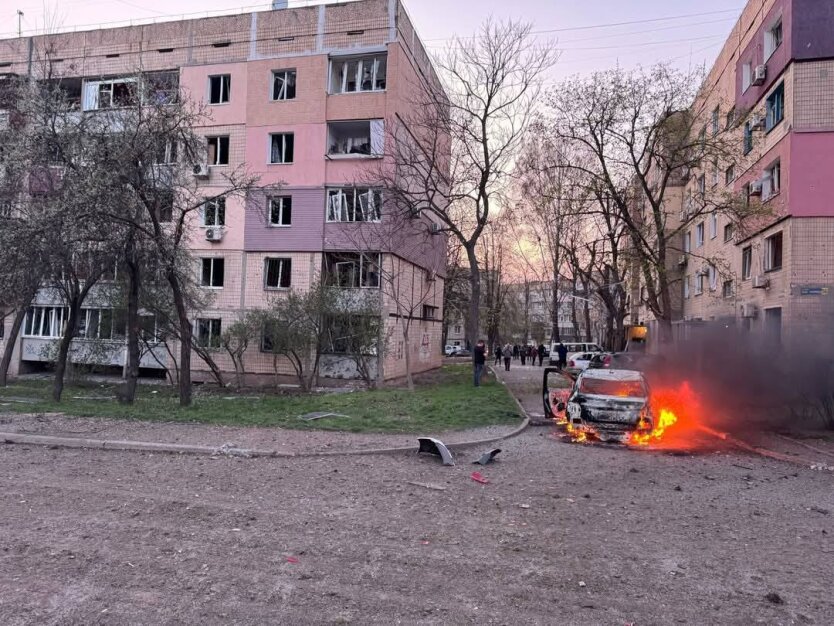 Ракетный удар России по Кривому Рогу