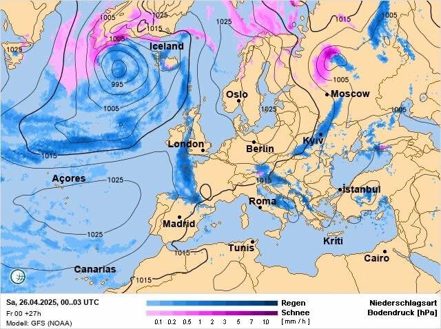 Front atmosferyczny uderzy w Ukrainę: gdzie spodziewać się deszczy i chłodu