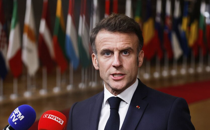 Macron wyjaśnił pomysł kontyngentu pokojowego w Ukrainie